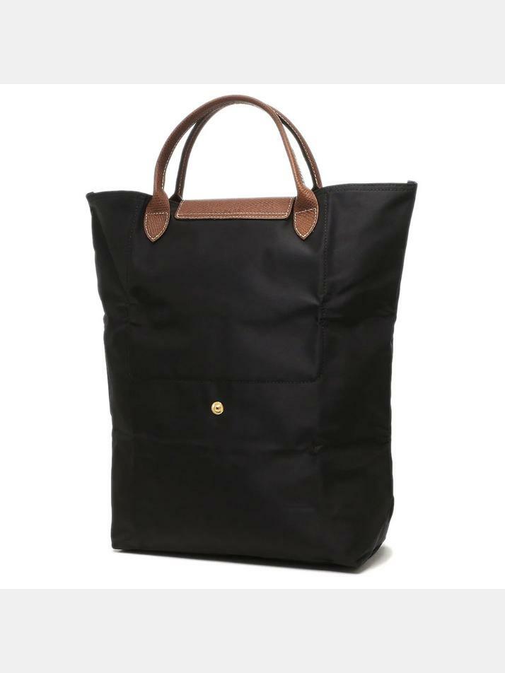 [롱샴] 24FW 르 플리아쥬 M 탑핸들백 블랙 10168 089 001