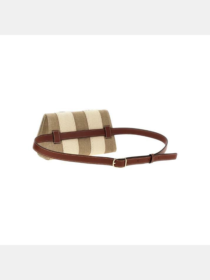 [끌로에] 24FW 우디 벨트백 화이트/브라운 CHC24AS681L17 90U