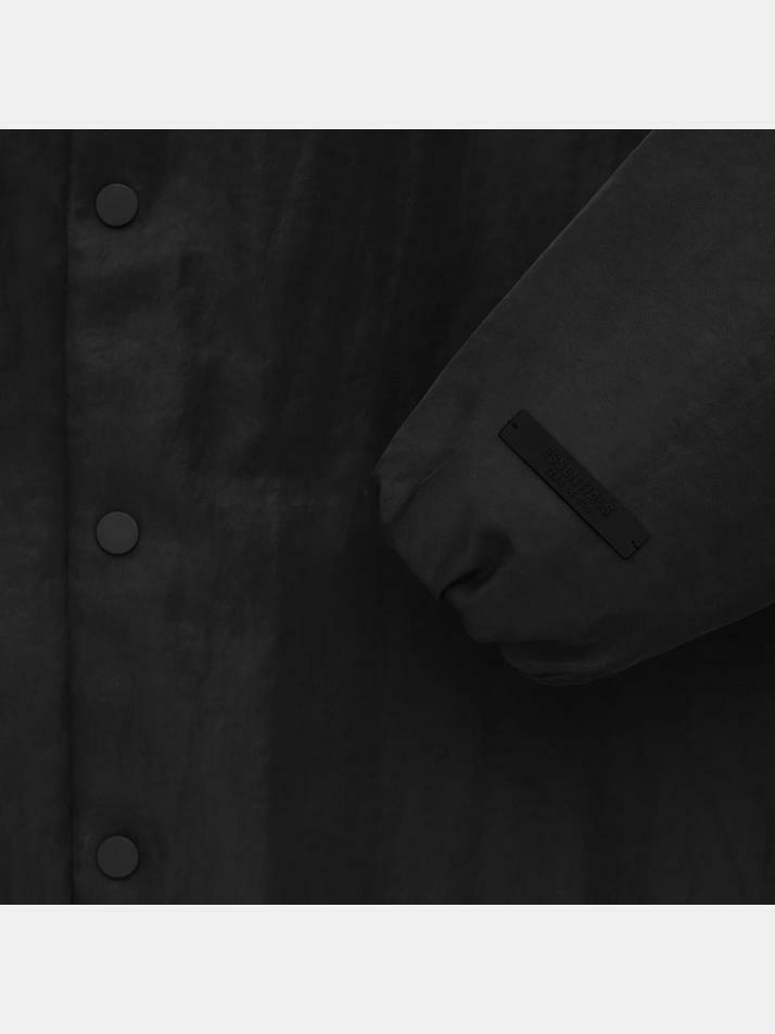 [피어오브갓] 24FW 텍스처 나일론 백로고 자켓 202BT246370F BLACK