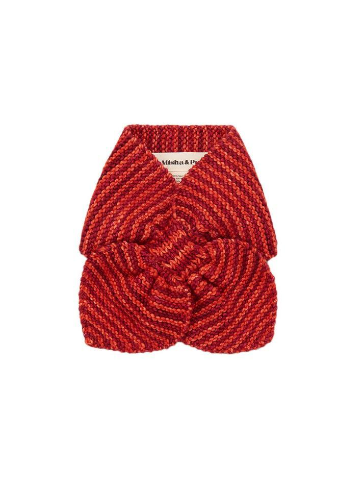 [미샤앤퍼프] 24FW 키즈 스트라타 슬래딩 스카프 레드 MP155031 694