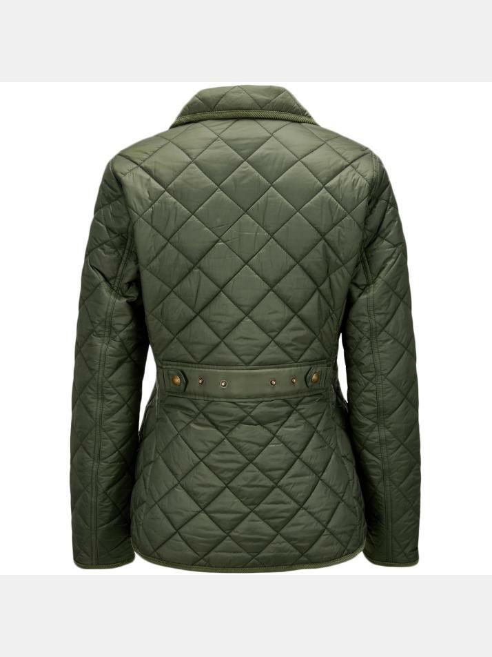 [랄프로렌] 24FW 포니 자수 다이아몬드 퀄팅자켓 211940996 003