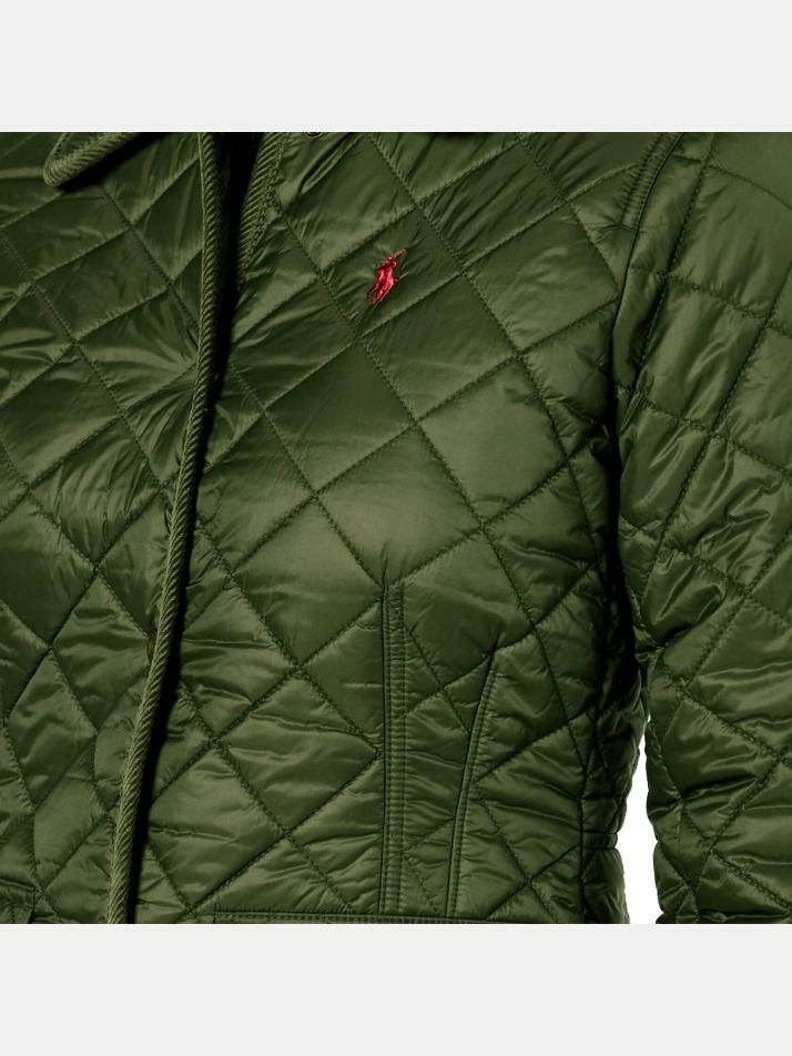 [랄프로렌] 24FW 포니 다이아몬드 퀄팅 롱 자켓 211940997 003