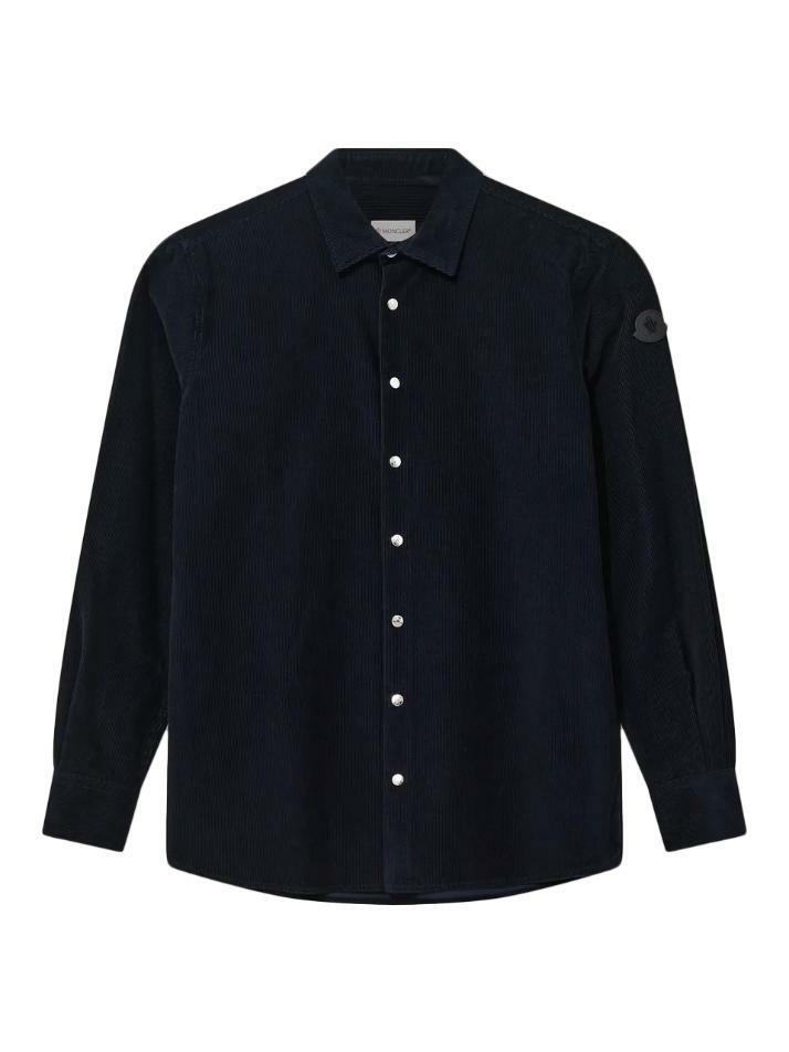 [몽클레어] 24FW CAMICIA 로고패치 셔츠 자켓 2F000 18 549H4 742