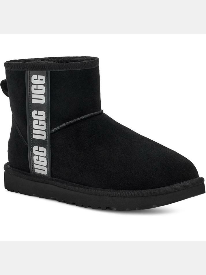 [어그] 24FW 클래식 미니 사이드 로고 ll 부츠 1134962 BLK