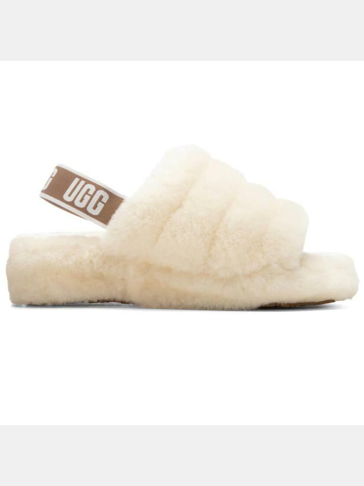 [어그] 24FW 플러프 예 슬라이드 퍼 샌들 네추럴 1095119 NAT