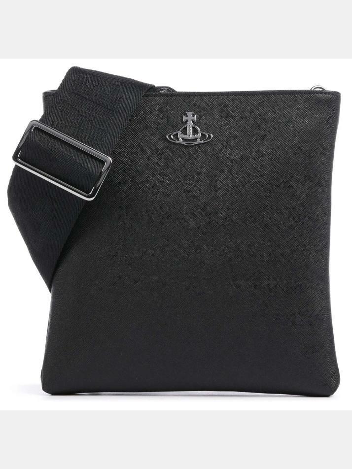 [비비안웨스트우드] 24FW ORB 로고 스퀘어 크로스백 4803000AU S000B N401