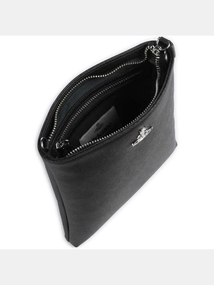 [비비안웨스트우드] 24FW ORB 로고 스퀘어 크로스백 4803000AU S000B N401