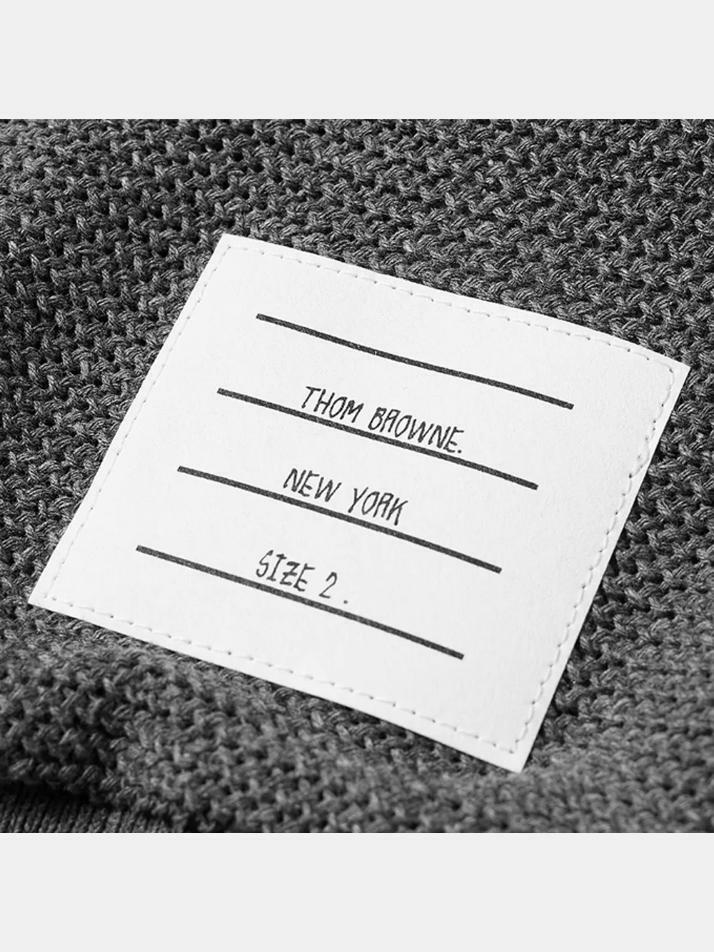 [톰브라운] 24FW 사선완장 스티치 와플 맨투맨 MJT305A 07897 035