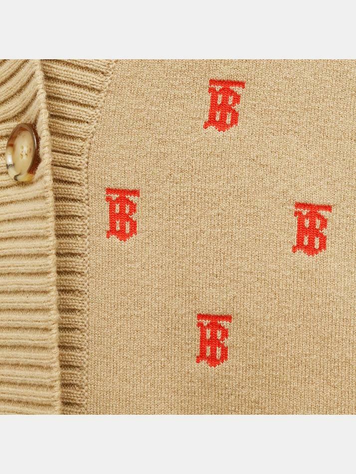 [버버리] 24FW 오버사이즈 가디건 아카이브베이지 8021032