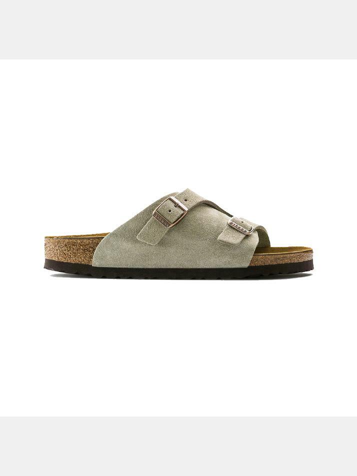 [버켄스탁] 25SS 취리히 스웨이드 네로우핏 샌들 0050463 TAUPE