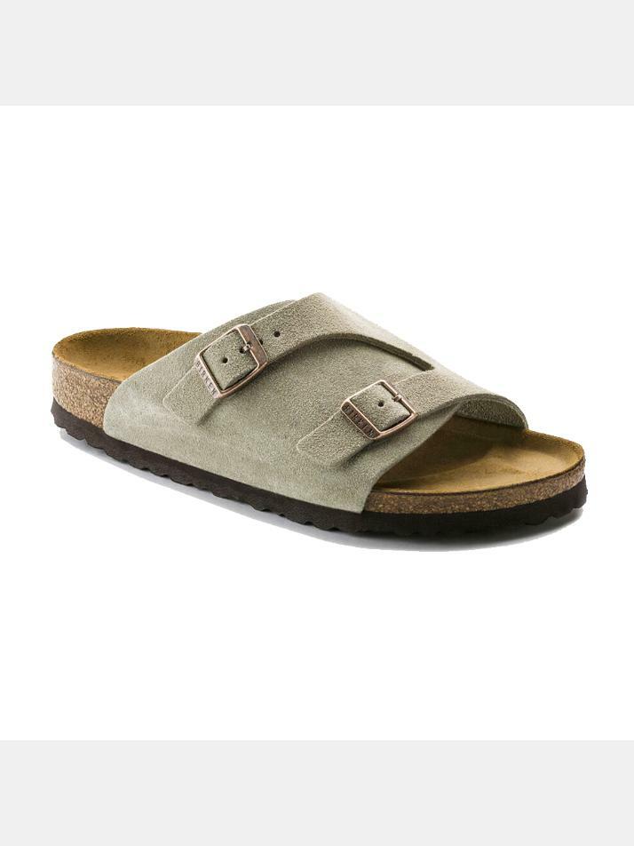 [버켄스탁] 25SS 취리히 스웨이드 네로우핏 샌들 0050463 TAUPE