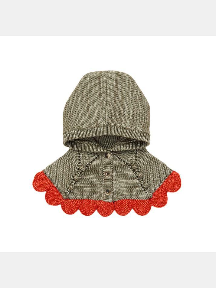 [미샤앤퍼프] 24FW 키즈 스캘럽 케이플릿 씰그레이 MP175023 015