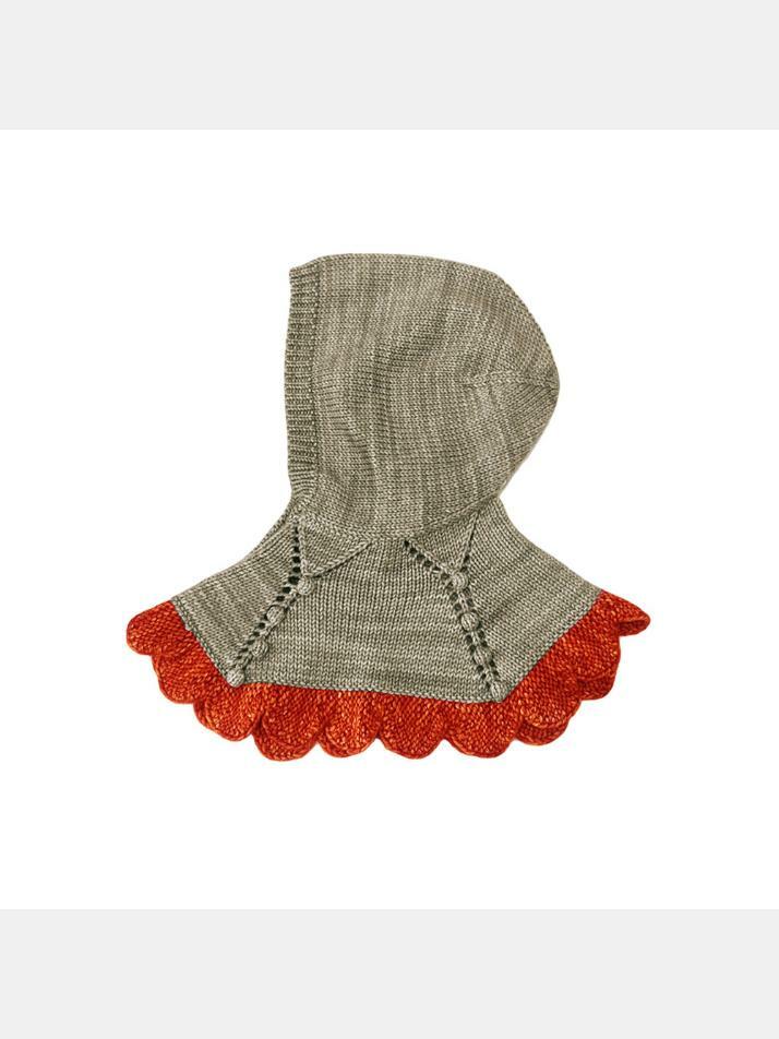 [미샤앤퍼프] 24FW 키즈 스캘럽 케이플릿 씰그레이 MP175023 015