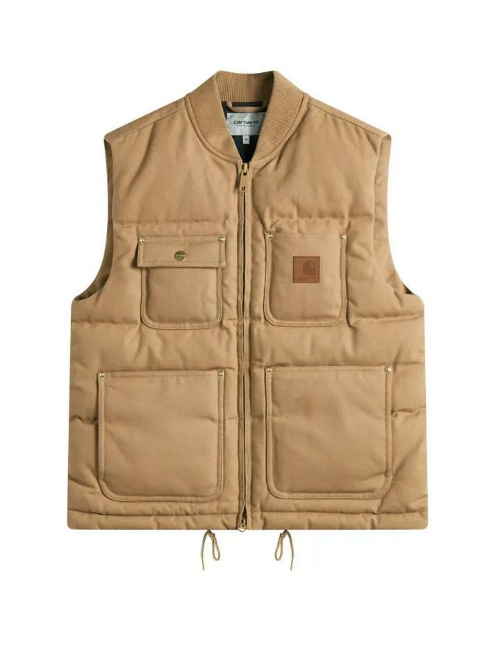 [칼하트] 24FW 레일리 RAYLEY 로고 패치 베스트 I033894 2FSXX