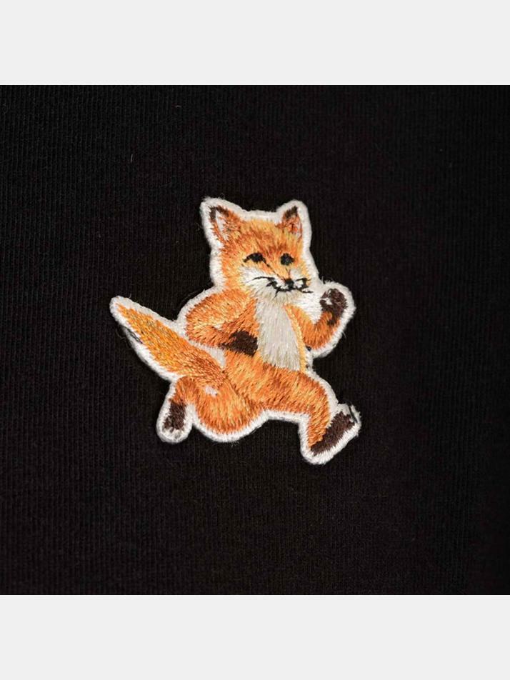 [메종 키츠네] 25SS 스피디 폭스 티셔츠 블랙 MW00119KJ0008 P199