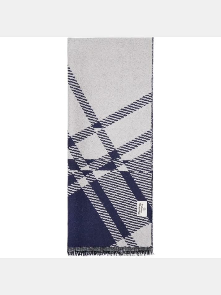 [비비안웨스트우드] 24FW ORB 로고 BRUCE 머플러 8103014S W010W K410