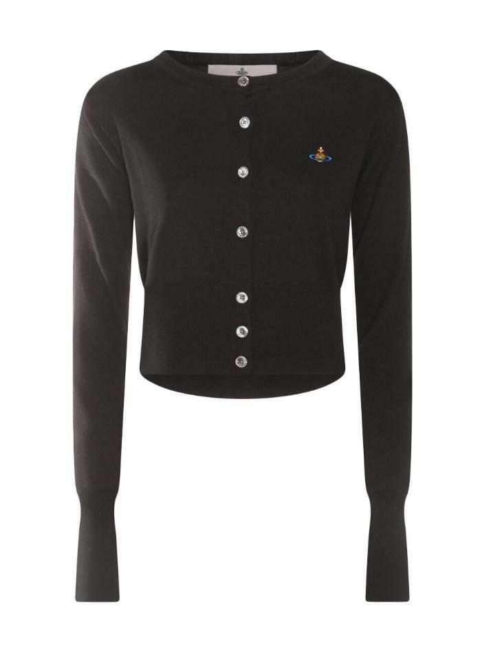 [비비안웨스트우드] 24FW ORB 자수 베아 숏 가디건 1803002U Y0006 N403