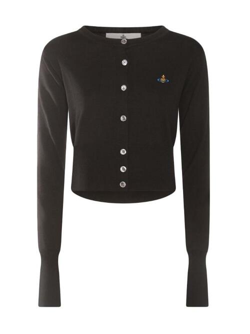 [비비안웨스트우드] 24FW ORB 자수 베아 숏 가디건 1803002U Y0006 N403