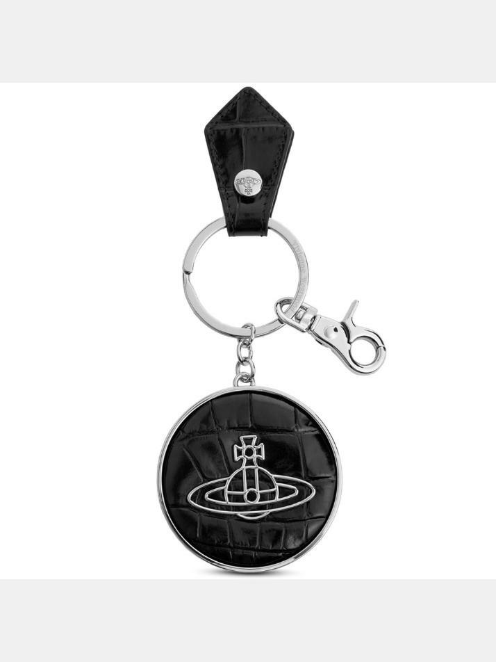 [비비안웨스트우드] 25SS ORB 로고 씬 라인 키링 8203011HW L0039 N401