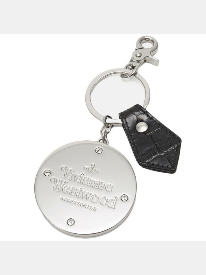 [비비안웨스트우드] 25SS ORB 로고 씬 라인 키링 8203011HW L0039 N401