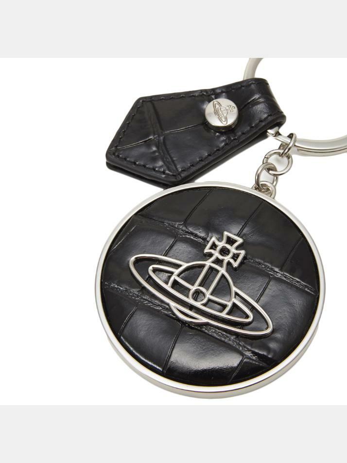 [비비안웨스트우드] 25SS ORB 로고 씬 라인 키링 8203011HW L0039 N401