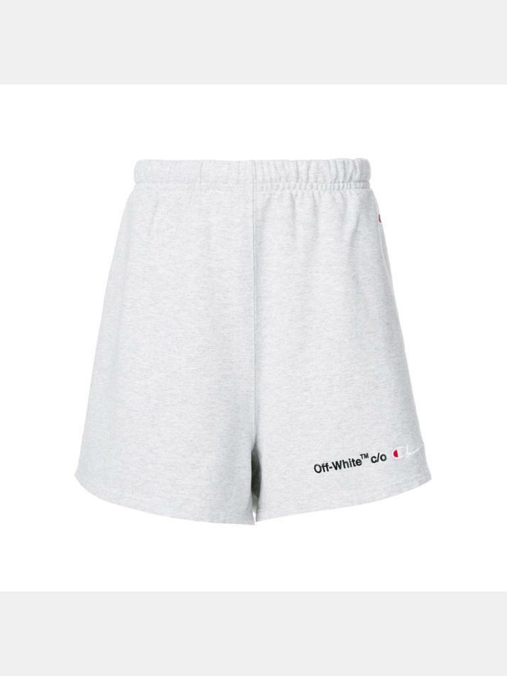 [오프화이트] 11주년 콜라보 롱 트랙쇼츠 OMCI001S18875048 0710