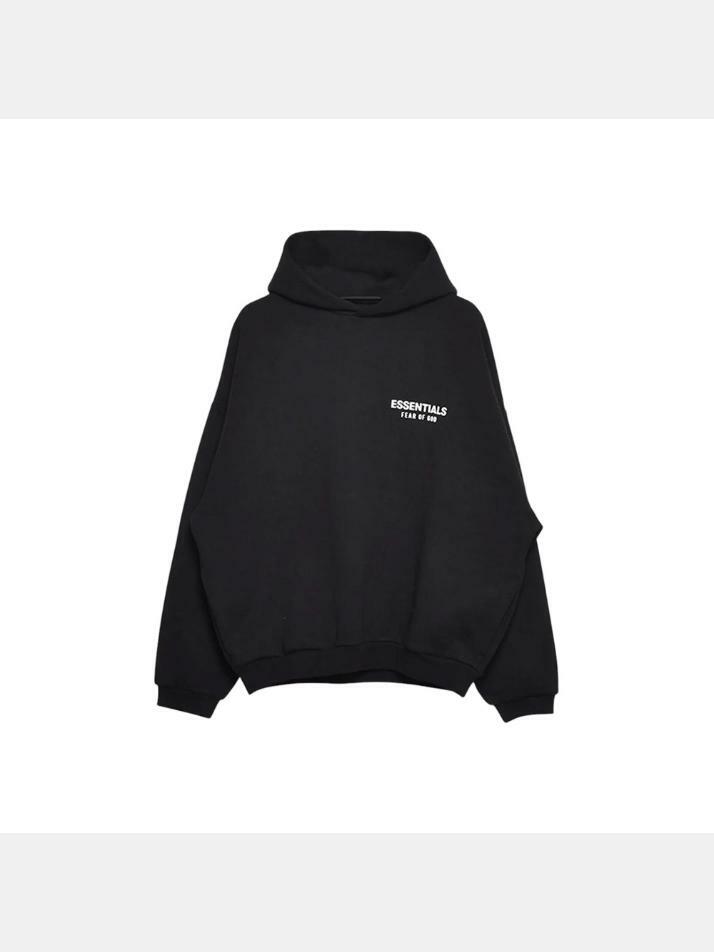 [피어오브갓] 24FW 에센셜 기모 후드티 192HO246250F BLACK