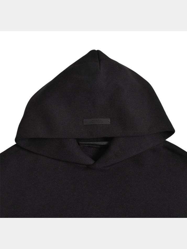 [피어오브갓] 24FW 에센셜 기모 후드티 192HO246250F BLACK