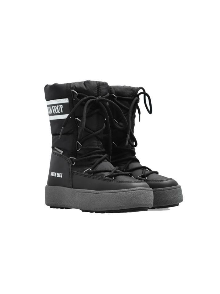 [문부츠] 24FW 키즈 J트랙 하이 부츠 블랙 80D3430110 N001