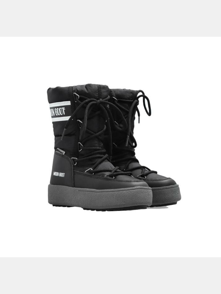 [문부츠] 24FW 키즈 J트랙 하이 부츠 블랙 80D3430110 N001