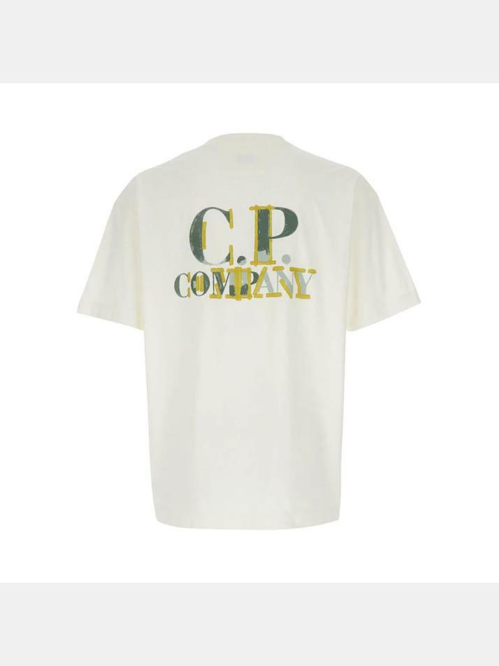 [CP 컴퍼니] 25SS 로고 프린트 티셔츠 18CMTS148A 006586W 103
