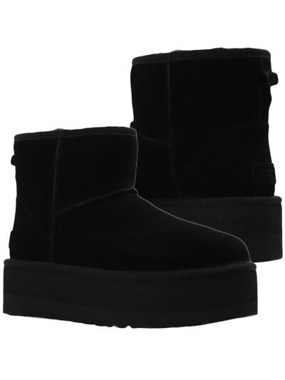 [어그] 24FW 클래식 미니 플랫폼 부츠 블랙 1134991 BLK