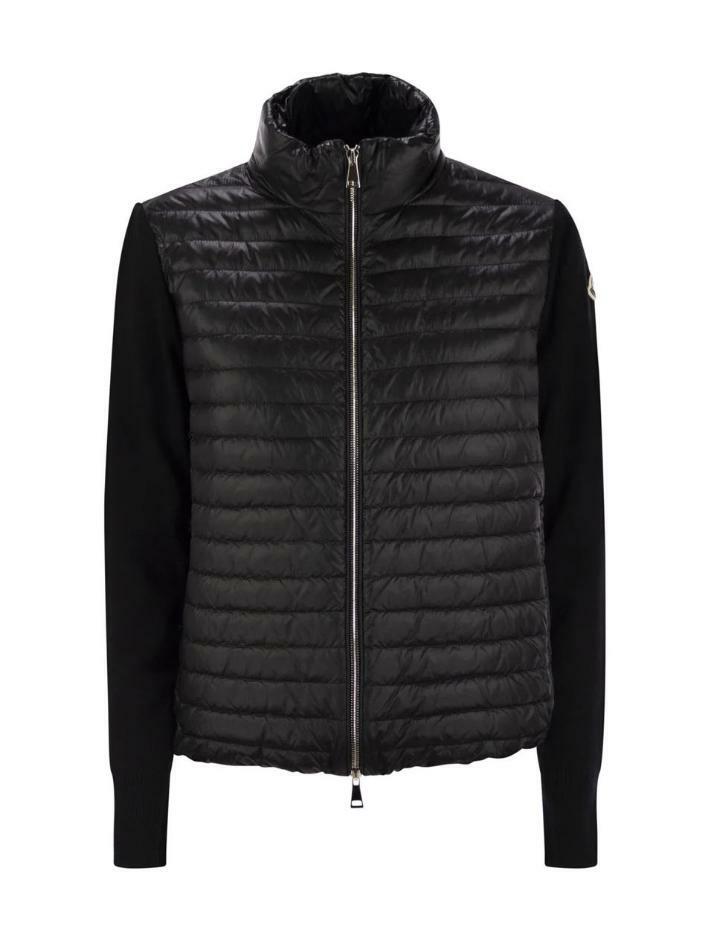 [몽클레어] 25SS 로고 니트 믹스 패딩 K1 093 9B000 26 M1131 999