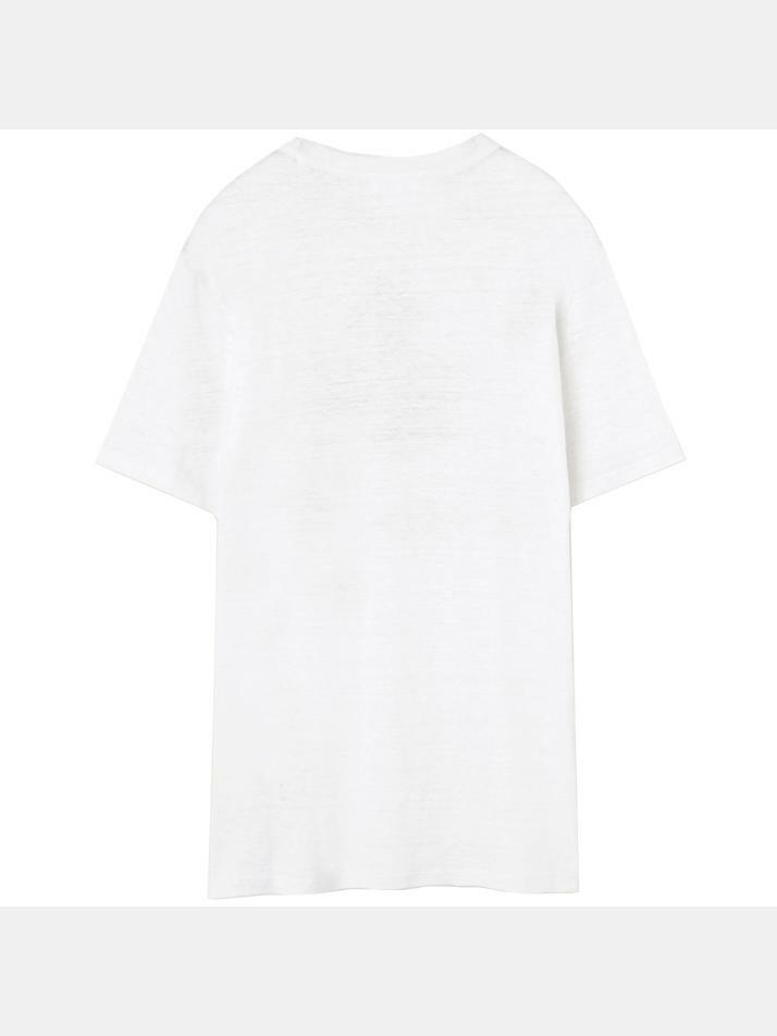 [이자벨마랑] 25SS 쥬얼 ZEWEL 린넨 티셔츠 TS0001FB A1N10E WHLG
