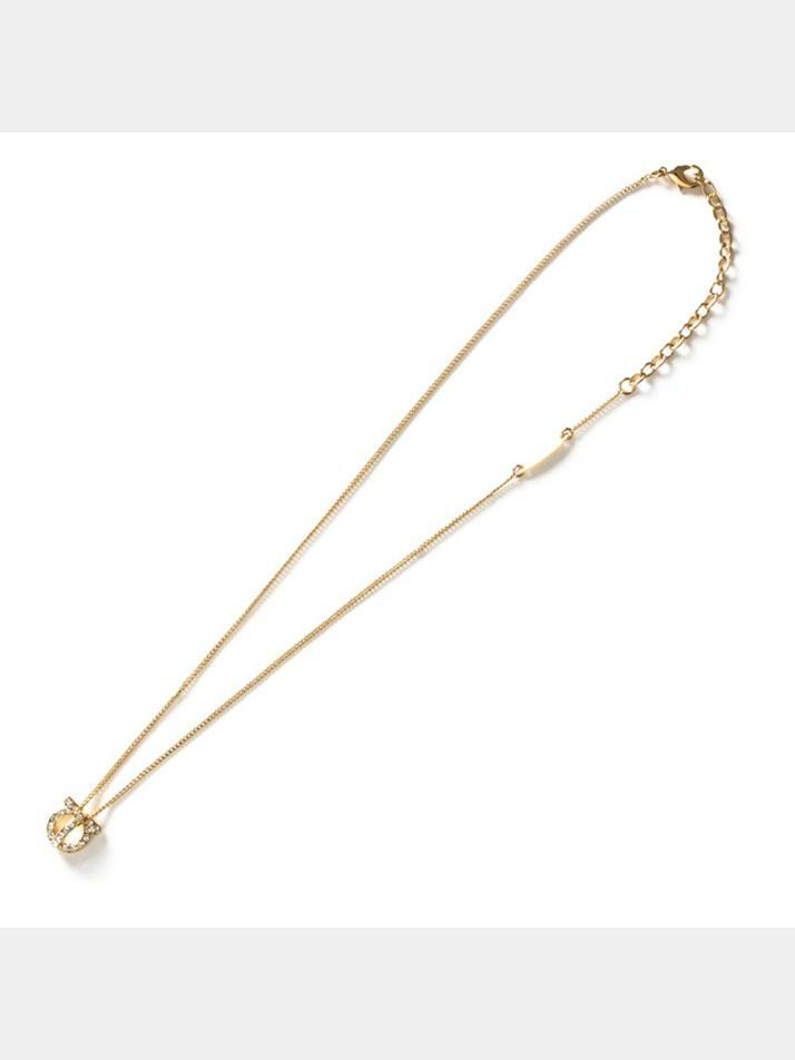 [페라가모] 25SS 간치니 3D 크리스탈 넥클리스 76-0399 0736244