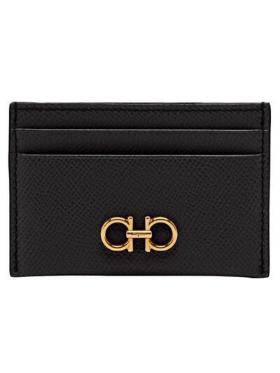 [페라가모] 25SS 금장 더블 간치니 카드지갑 22-0007 0742164