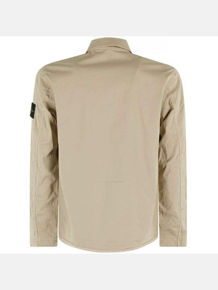 [스톤 아일랜드] 25SS 와펜 포켓 셔츠자켓 K1S15 1200033 S0010 V009A