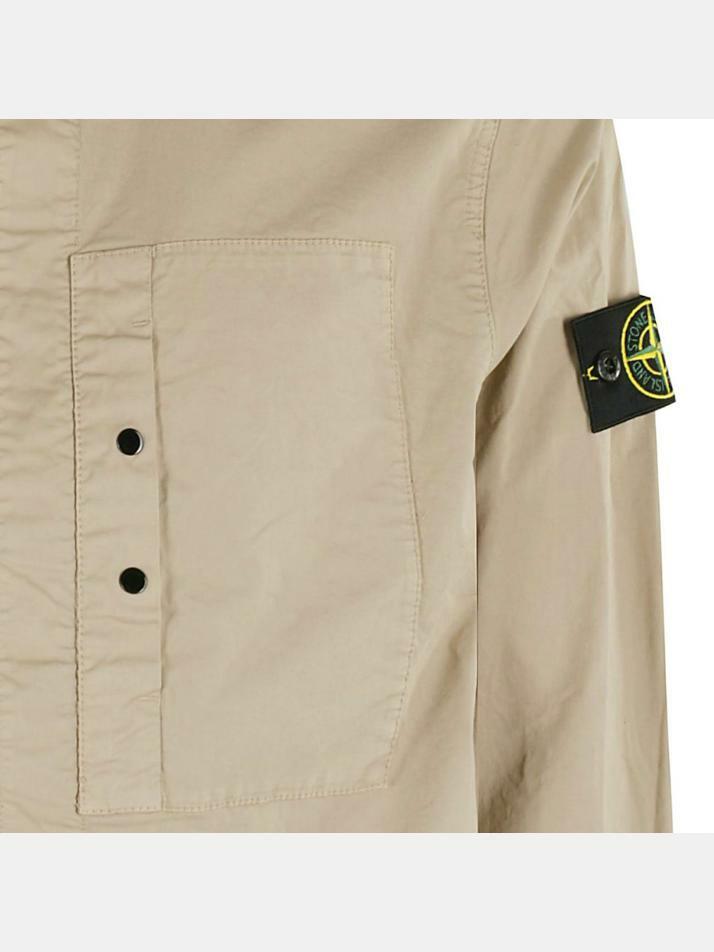 [스톤 아일랜드] 25SS 와펜 포켓 셔츠자켓 K1S15 1200033 S0010 V009A