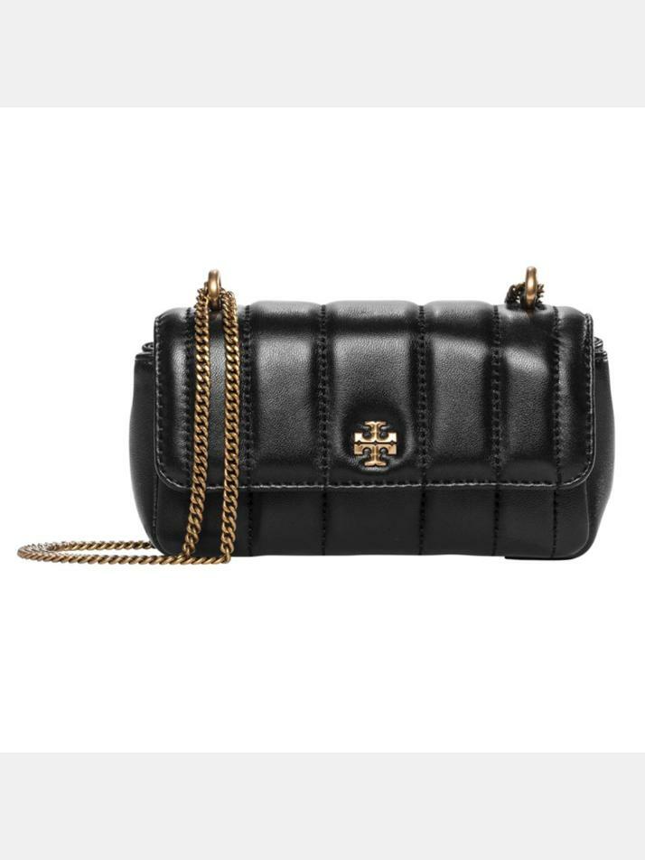 [토리버치] 25SS 키라 퀄팅 미니 크로스백 블랙 142567 001