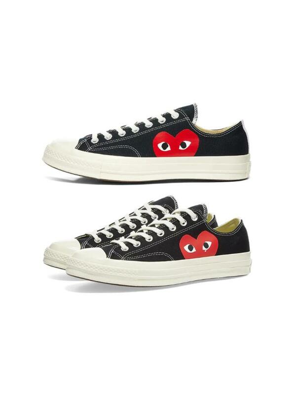 [꼼데가르송] 25SS 여성 척테일러 컨버스 로우탑 AZ-K111-001-1