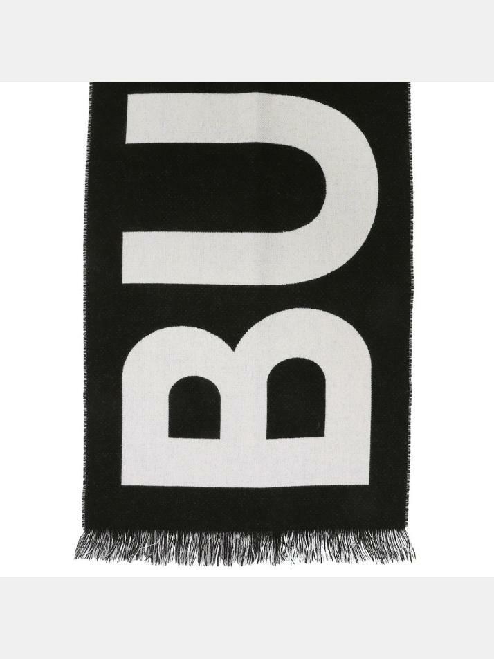 [버버리] 25SS 시그니처 텍스트 로고 스카프 블랙 8054214