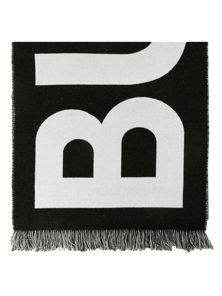 [버버리] 25SS 시그니처 텍스트 로고 스카프 블랙 8054214