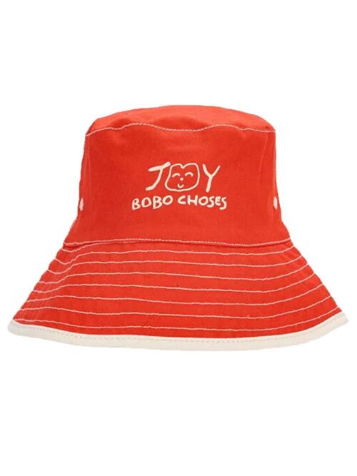 [보보쇼즈] 25SS 키즈 조이풀페이스 리버시블 모자 B125AI016 991