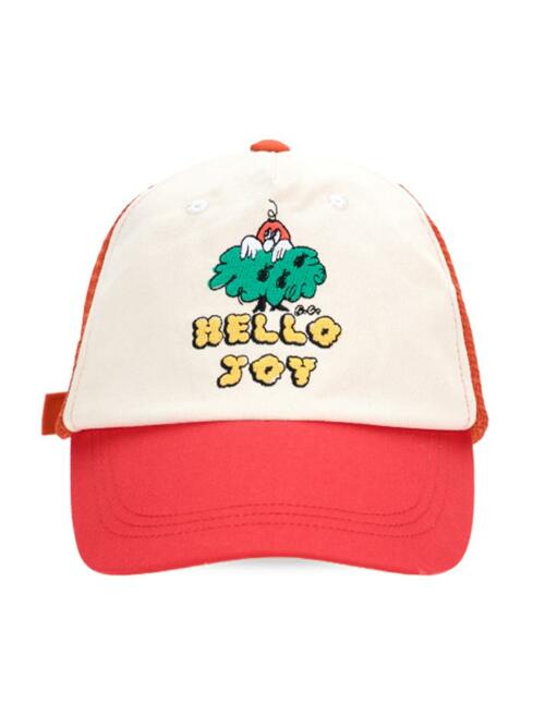 [보보쇼즈] 25SS 키즈 헬로 조이 메쉬캡 레드 B125AI022 611