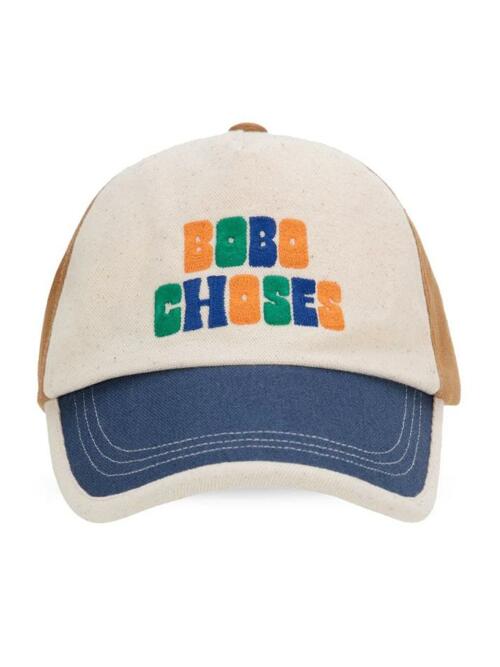[보보쇼즈] 25SS 키즈 컬러블록 로고 캡모자 멀티 B125AI037 991