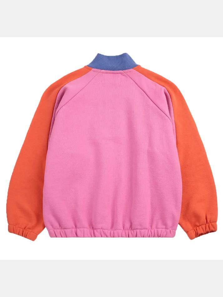 [보보쇼즈] 25SS 키즈 스마일링 로고 패치 집업 맨투맨 B125AC047 561