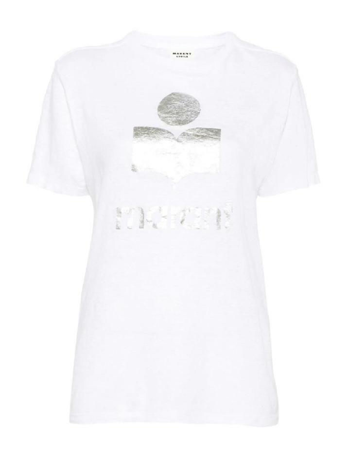 [이자벨마랑] 25SS 쥬얼 ZEWEL 린넨 티셔츠 TS0001FB A1N10E 20WH