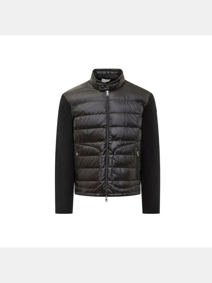 [몽클레어] 25SS 니트 믹스 패딩 블랙 9B000 16 M1131 999