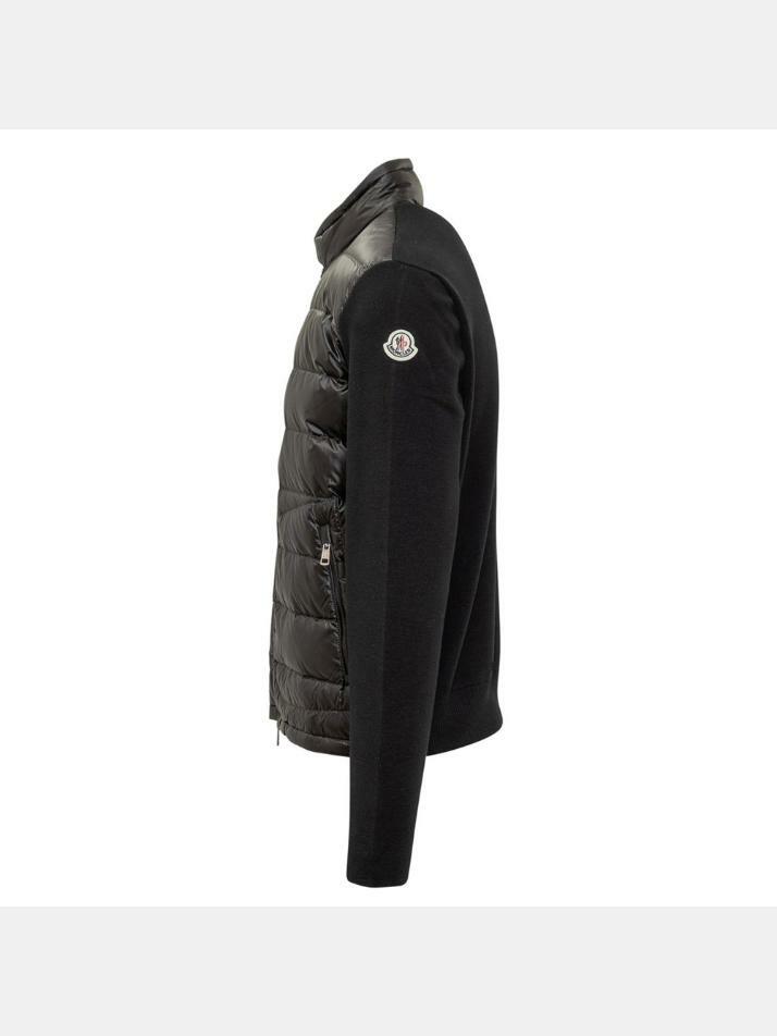 [몽클레어] 25SS 니트 믹스 패딩 블랙 9B000 16 M1131 999