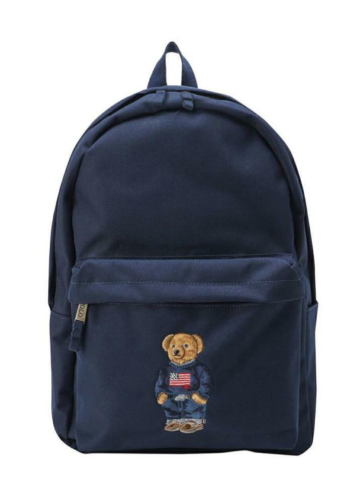 [랄프로렌] 25SS 키즈 NEW PORT 테디베어 자수 백팩 9AR149 BCV